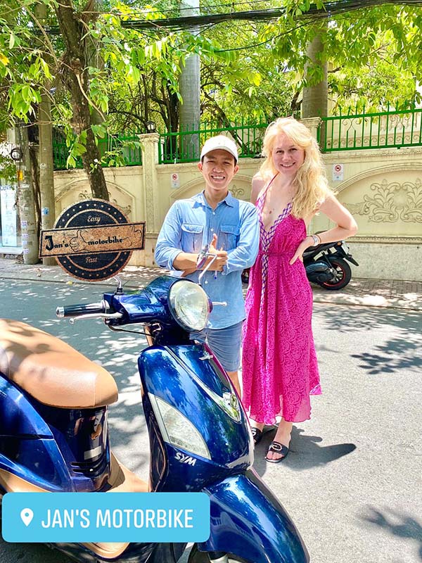 Sym Elizabeth 110cc - Buy a motorbike in Vietnam - JAN'S MOTORBIKE
